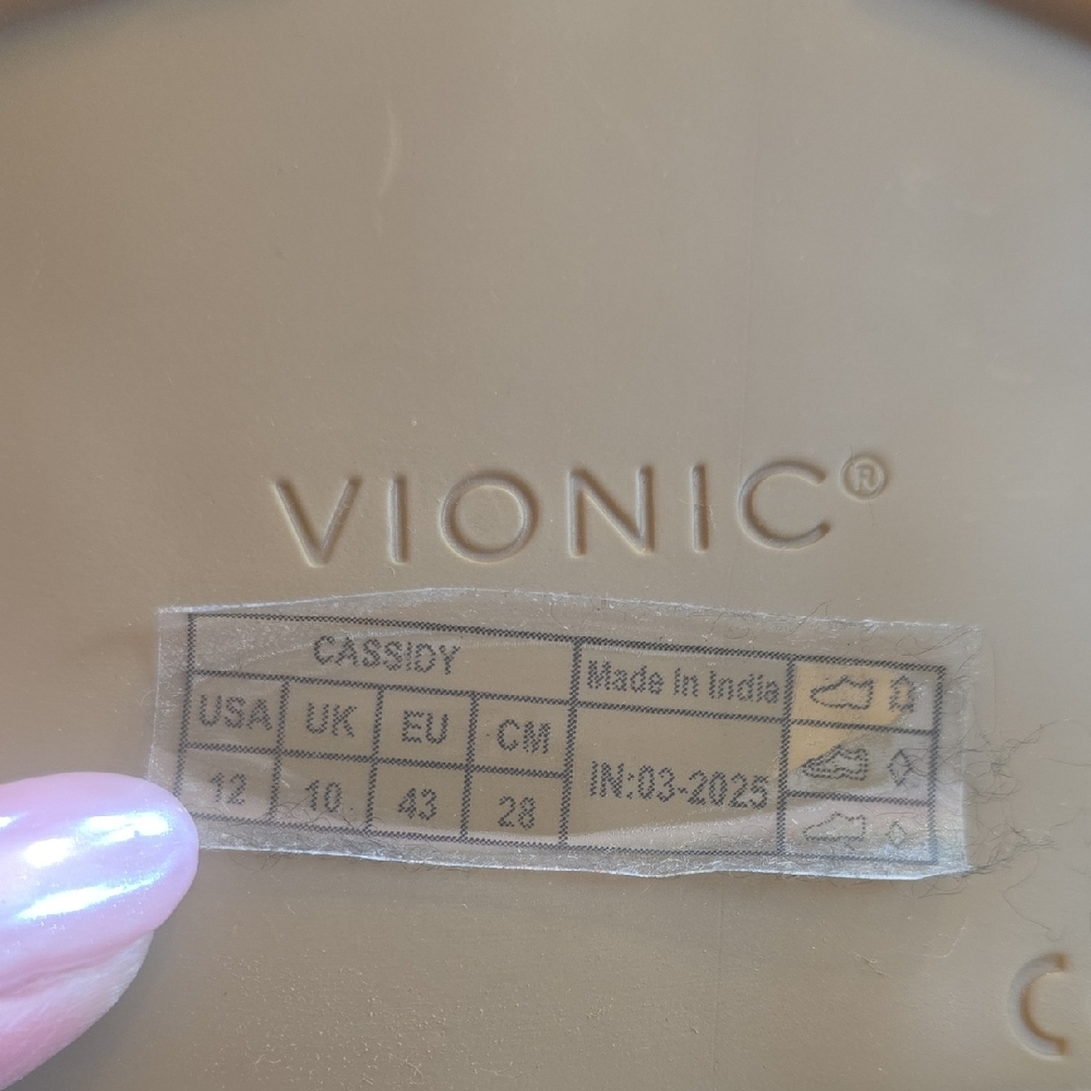 Vionic Women's Cassidy Slingback Sandals, Size 12, NWOB - Picture 6 of 10